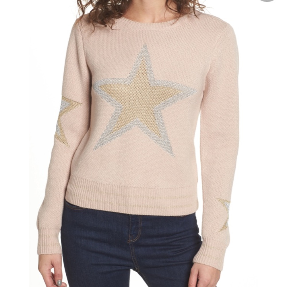Devlin Misty Star Sweater ⭐️ size Large